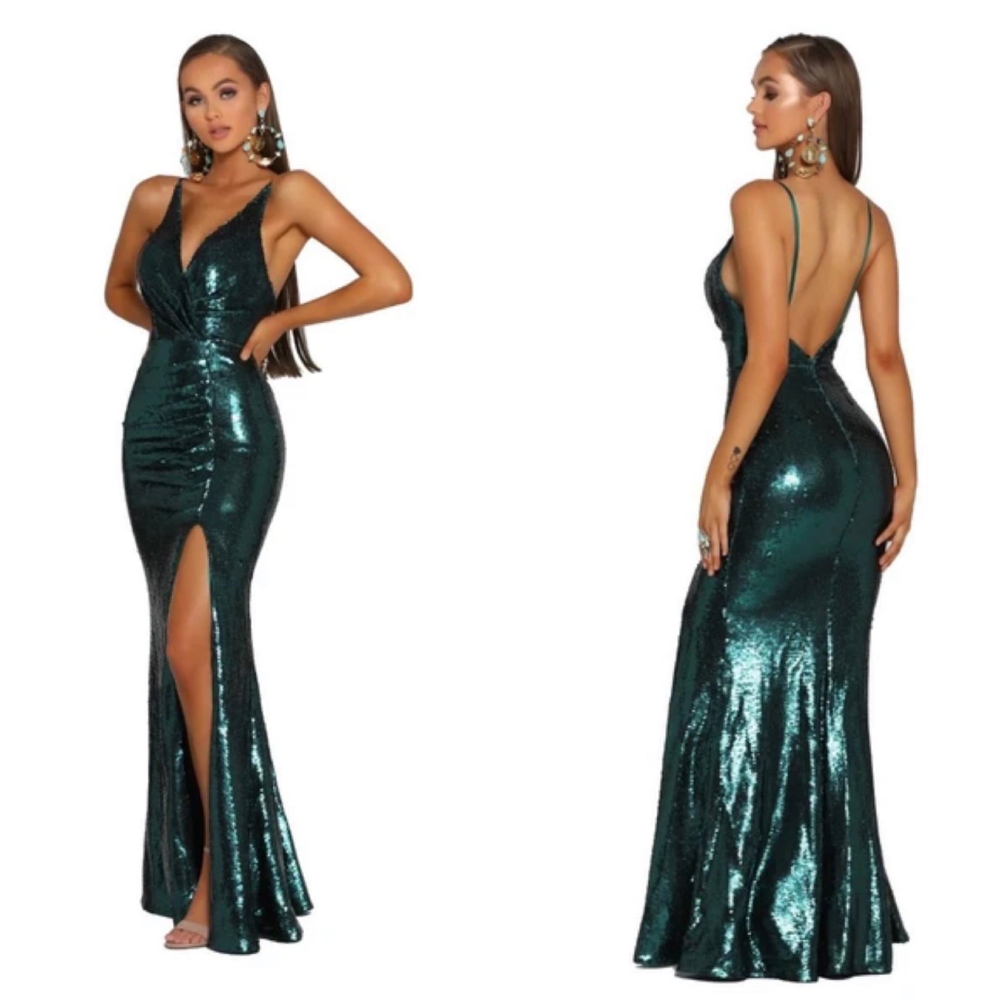 Portia & Scarlett Green Gown Jessica Jewel Boutique Portia & Scarlett Green Gown Jessica Jewel Boutique
