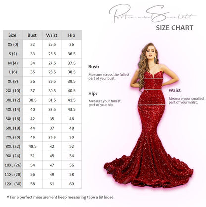 Emerald Portia & Scarlett Gown - PS6328